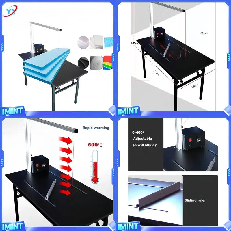 Hot Wire Foam Cutting Table Machine - Профессиональный промышленный электрический терморезак для пенопласта,