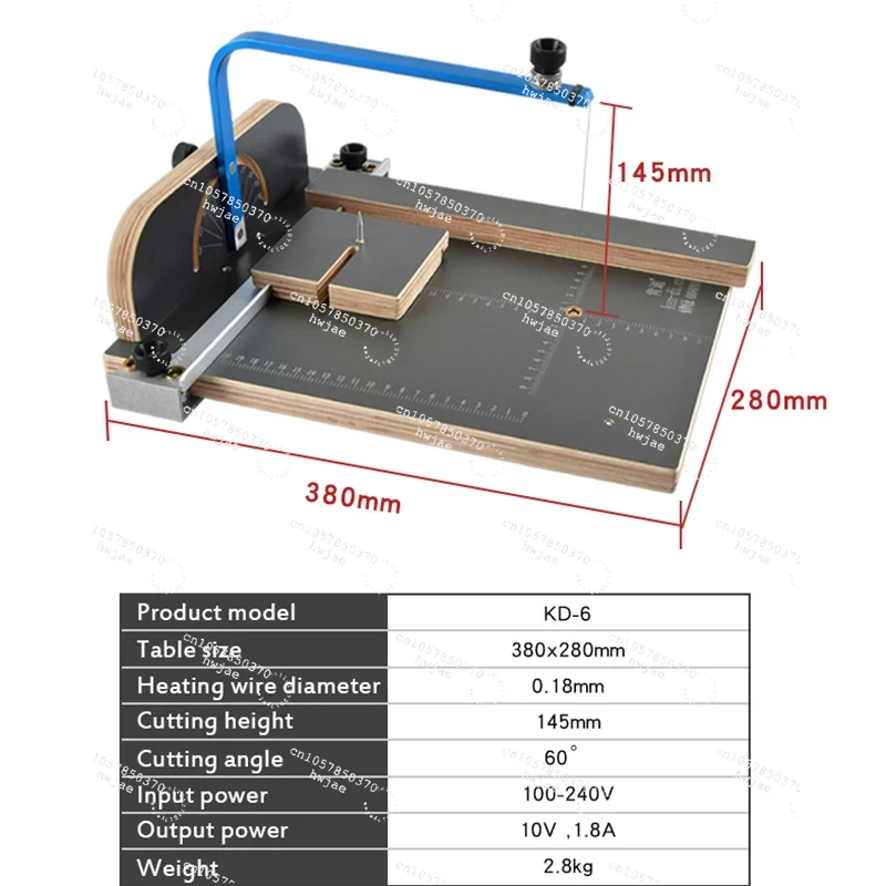 Электрический терморезак для п – обзор и цена Hot Wire Foam Cutting Table Machine