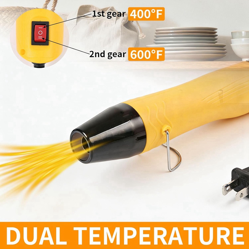 Термофен DT16 350 Вт для рукод – обзор и цена Craft Heat Gun Dual Temperature Shrink