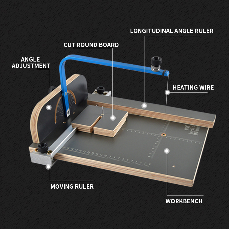 Совершенно новый стол для резк – обзор и цена Hot Wire Foam Cutting Table Machine