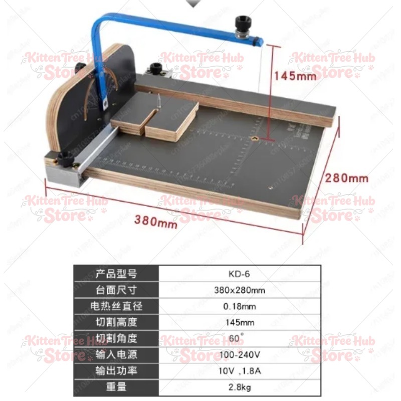 Станок для резки пенопласта и  – обзор и цена Hot Wire Foam Cutting Table Machine