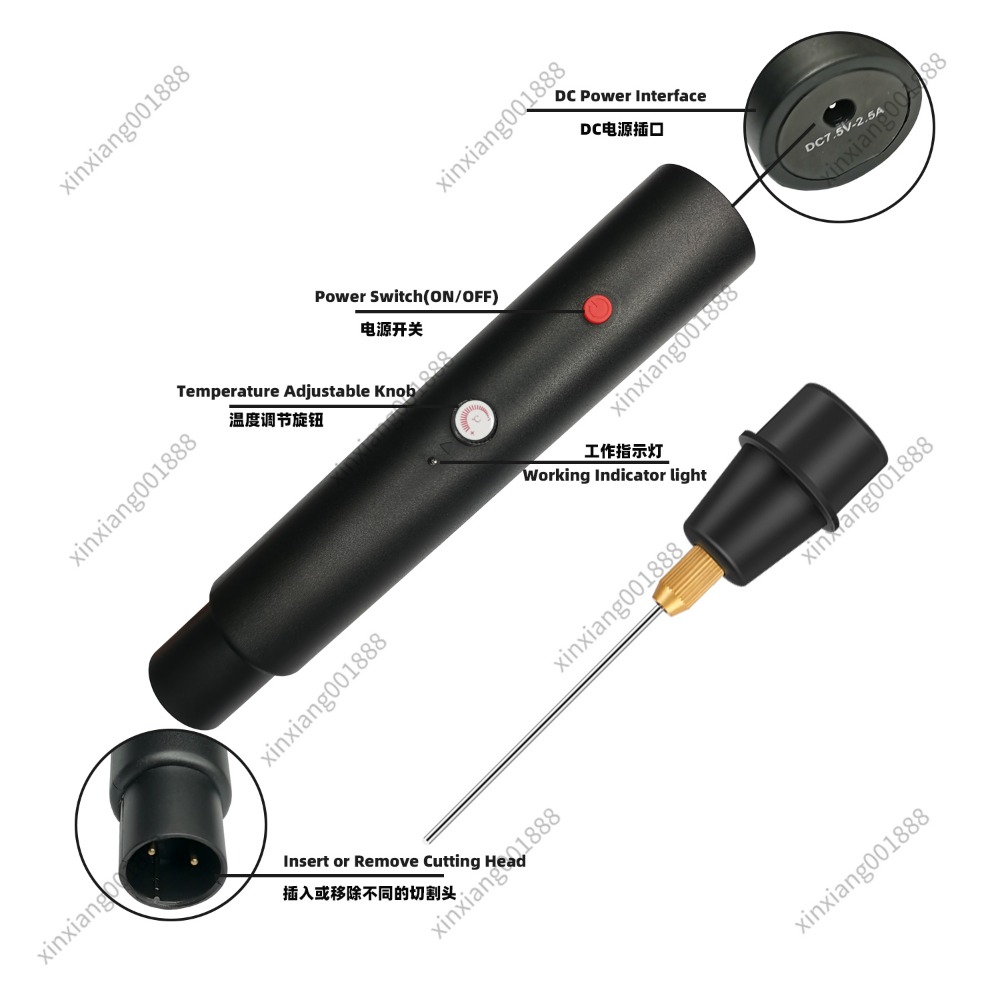 Ручка для резки пенопласта с г – обзор и цена Electric Hot Wire Foam Cutter Pen 10Cm