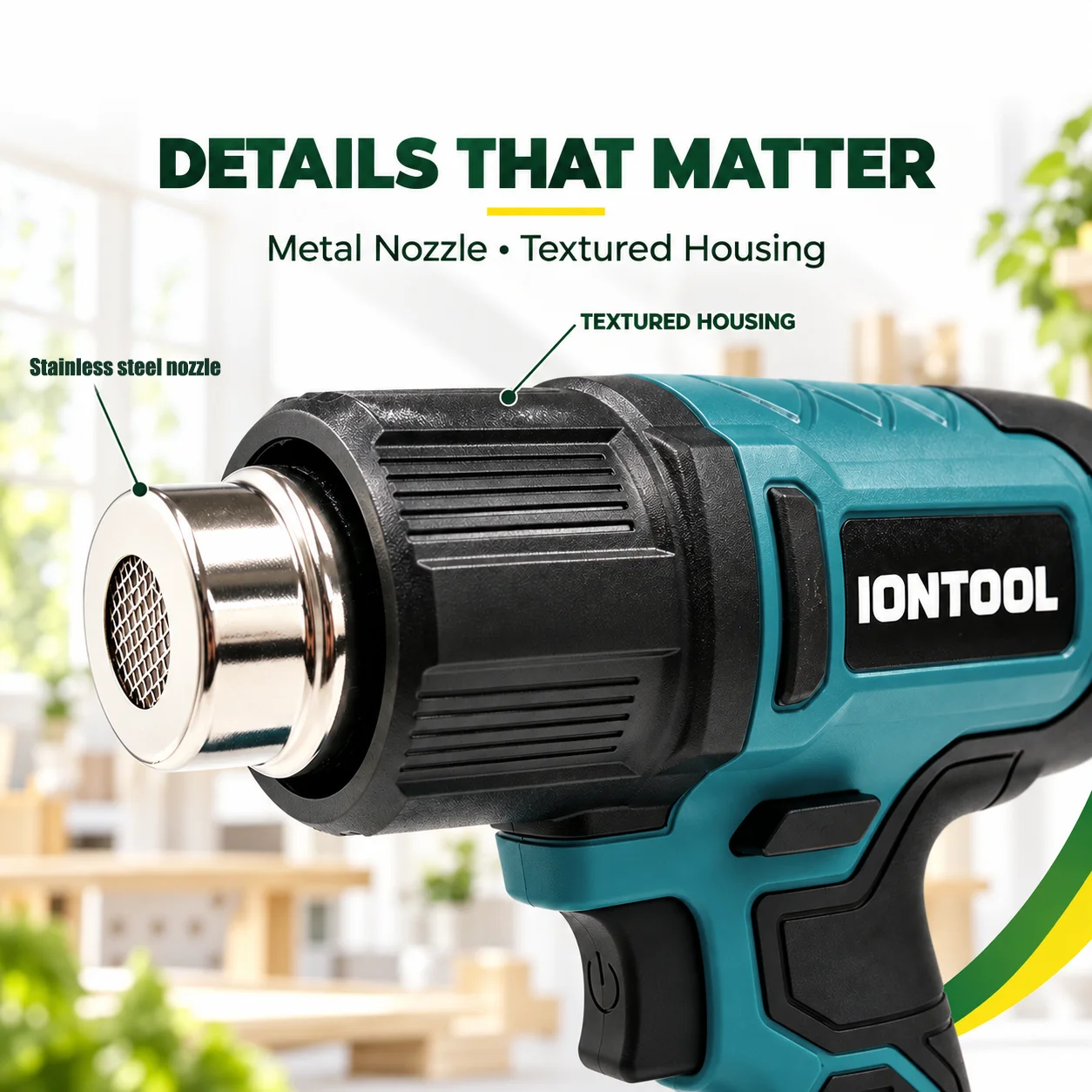 IONTOOL 550 ℃   Двухскоростной – обзор и цена Craft Heat Gun Dual Temperature Shrink
